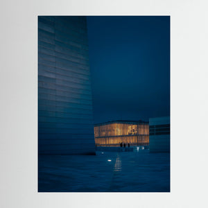 Blå timmen - Operahuset i Oslo | Fine Art Print