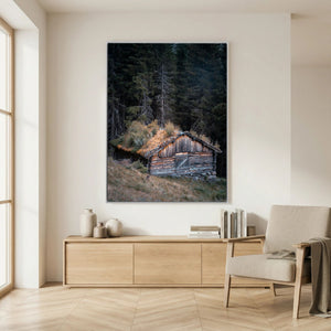 Vid skogens kant | Steget, Hemsedal | Canvas