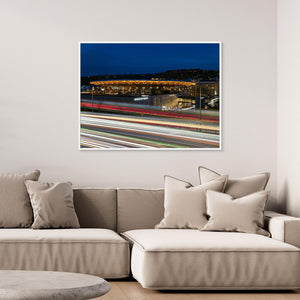 World of Volvo, Göteborg – Stadspuls i kvällsljus | Canvas