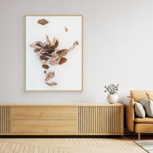 Härjedalen – Vinterlöv vid Sörvattnet | Canvas