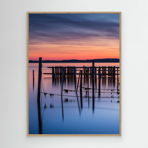 Solnedgång vid Tumlehed – Hisingen, Göteborg | Canvas