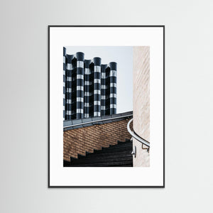 Våghuset Masthuggskajen Göteborg – modern arkitektur | Fine Art Print
