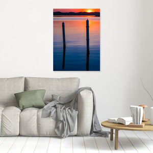 Tumlehed Hisingen Göteborg – Solnedgång över Havet | Canvas