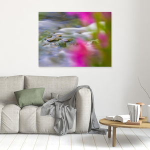 Ljusnan i sommarfärger – Bruksvallarna, Härjedalen | Canvas