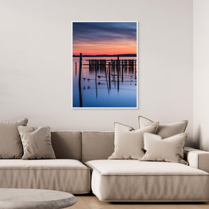 Solnedgång vid Tumlehed – Hisingen, Göteborg | Canvas