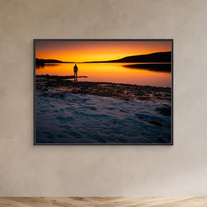Gryning vid Lofssjön - CANVAS