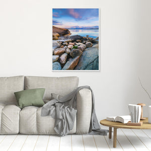 Där havet möter stenen - CANVAS