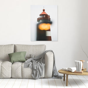 Alnes Fyr Godøya Ålesund – Fyr i Dimma | Canvas