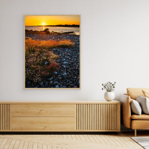 Sommarkväll vid Gamla Köpstad - CANVAS