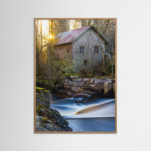 Apelnäs Kvarn – Historisk Kvarn vid Storån | Fine Art Print