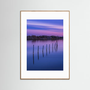 Solnedgång vid Sandvik på Hisingen – Göteborg | Fine Art Print