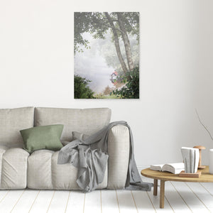 Dimma över Stensjön – Morgon vid Stensjön, Mölndal | Canvas