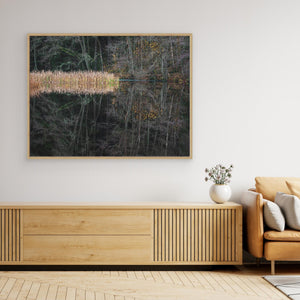 Novemberstillhet vid Kvarndammen - CANVAS