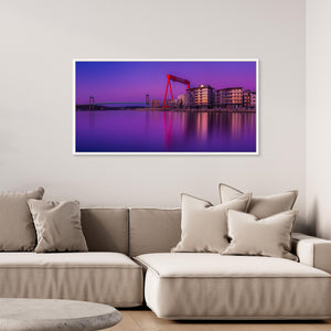 Eriksberg och Älvsborgsbron panorama – Göteborg | Canvas