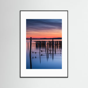 Solnedgång vid Tumlehed – Hisingen, Göteborg | Fine Art Print