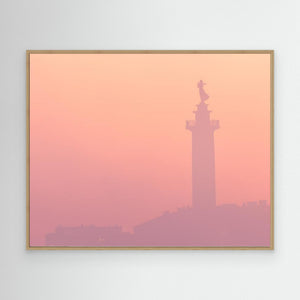 Sjömanshustrun i morgondimma - CANVAS