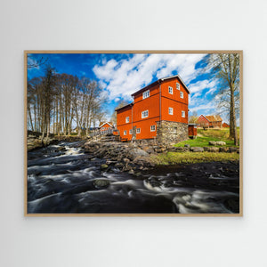 Lockö kvarn i Hyssna – Historisk kvarnmiljö vid Surtan | Canvas