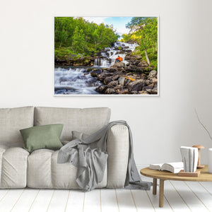Vid Anderssjöåfallet - CANVAS