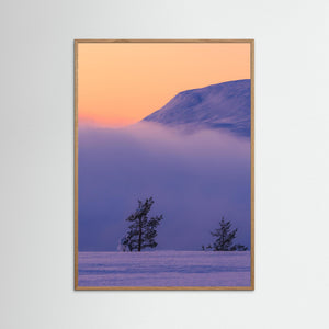 Vintermorgon i Grövelsjöfjällen – Norra Dalarna | Fine Art Print