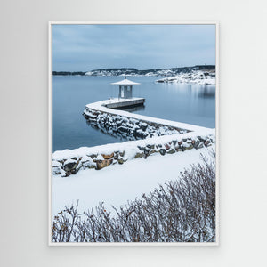 Vintrig pir vid Brottkärr – Göteborg | Canvas