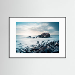 Klippor vid Kullaberg – Dramatiskt kustlandskap i Skåne | Fine Art Print 