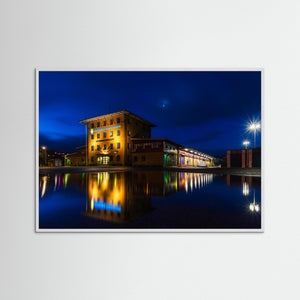 Göteborgs Fiskauktion i kvällsljus – Fiskhamnen | Fine Art Print