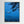 Blå vintertystnad - CANVAS