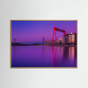 Eriksberg och Älvsborgsbron panorama – Göteborg | Fine Art Print