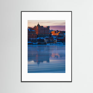 Klippan Göteborg i vinterljus – Utsikt från Färjenäs | Fine Art Print