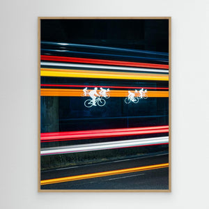 Ljusspår och Cykelpuls - CANVAS