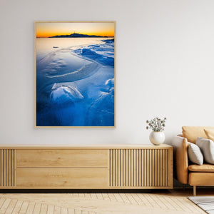 Isformationer vid Stora Amundön Göteborg – Vinter vid havet | Canvas