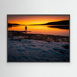 Gryning vid Lofssjön - CANVAS