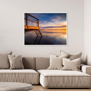 Sommarkväll vid Lilleby - CANVAS