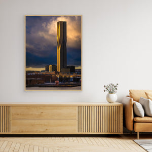 Nordens högsta i vinterljus - CANVAS