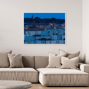 Masthugget och vattentornet i Slottsskogen – Göteborg | Canvas