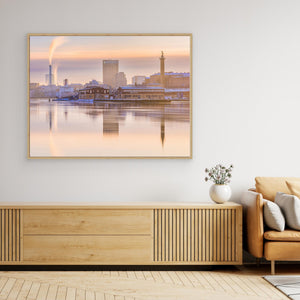 Fiskhamnen och Sjömanshustrun vid Göta älv – Göteborg | Canvas