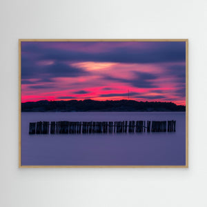 Solnedgång vid Tumlehed – Hisingen, Göteborg | Canvas