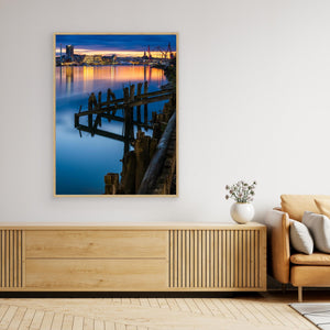 Skymning över Göta älv - CANVAS