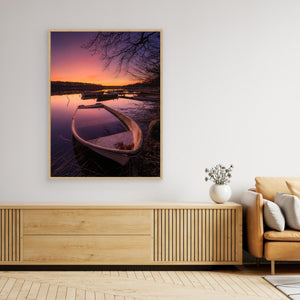 Gryning över Rådasjön - CANVAS