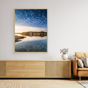 Sommarkväll vid Sandvik, Torslanda – Hisingen Göteborg | Canvas