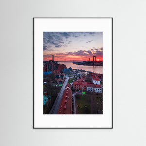 Klippan i solnedgång – Göteborg | Fine Art Print