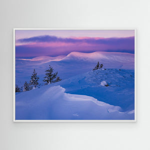 Vintermorgon i Grövelsjöfjällen – Långfjället och Salsfjellet | Canvas