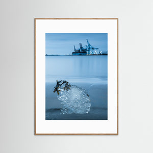 Isformation vid Nya Varvet – Göteborgs hamninlopp | Fine Art Print
