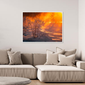 Grövlan i morgonljus - CANVAS