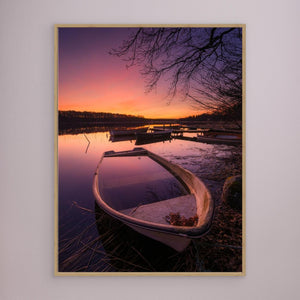 Gryning över Rådasjön - CANVAS