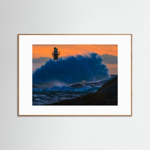 Stormens kraft – Väcker fyr, Tjurpannan | Fine Art Print