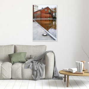 Lilla Götafors – Spegling av Kvarnbyn - CANVAS