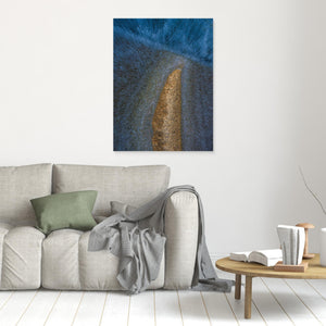 Ismönster på klippa – Smithska udden, Göteborg | Canvas