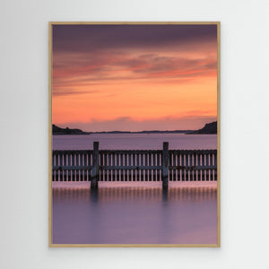 Solnedgång vid Billdal – Göteborgs skärgård - CANVAS