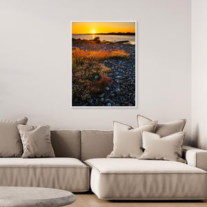 Sommarkväll vid Gamla Köpstad - CANVAS